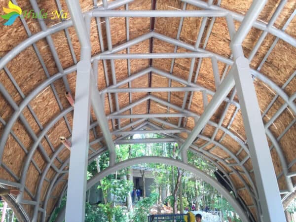 thi công rơm nhân tạo