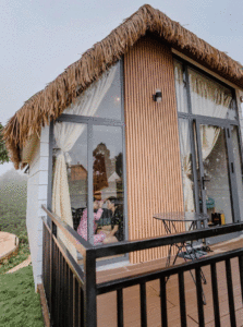 Diềm mái rơm nhân tạo